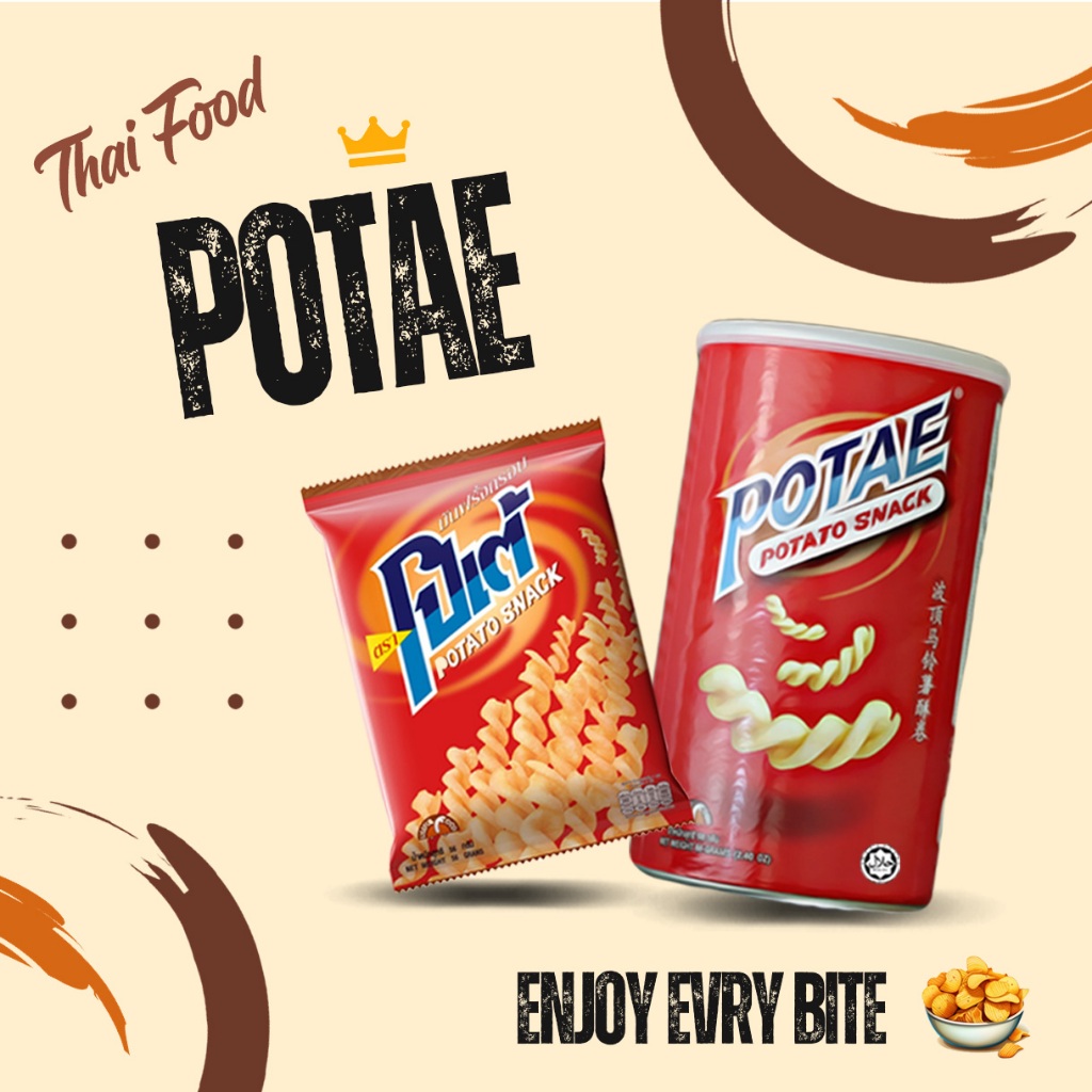 Potae Potato Snack *Thailand 48/68G 🔥 | Shopee Malaysia