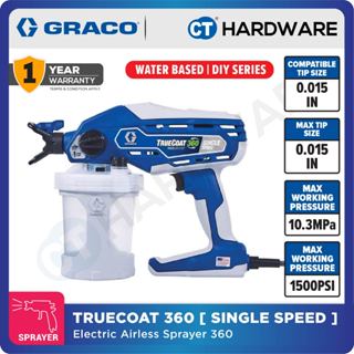 Truecoat 360 dsp airless deals paint sprayer