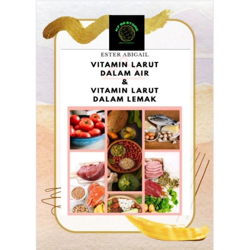 Vitamin Larut Dalam Lemak Dan vitamin Larut Dalam Air (eBook) | Shopee ...