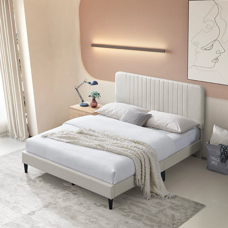 Luxe: Brittney 5ft Queen Bed Frame | Katil | Bedroom | Minimalist ...