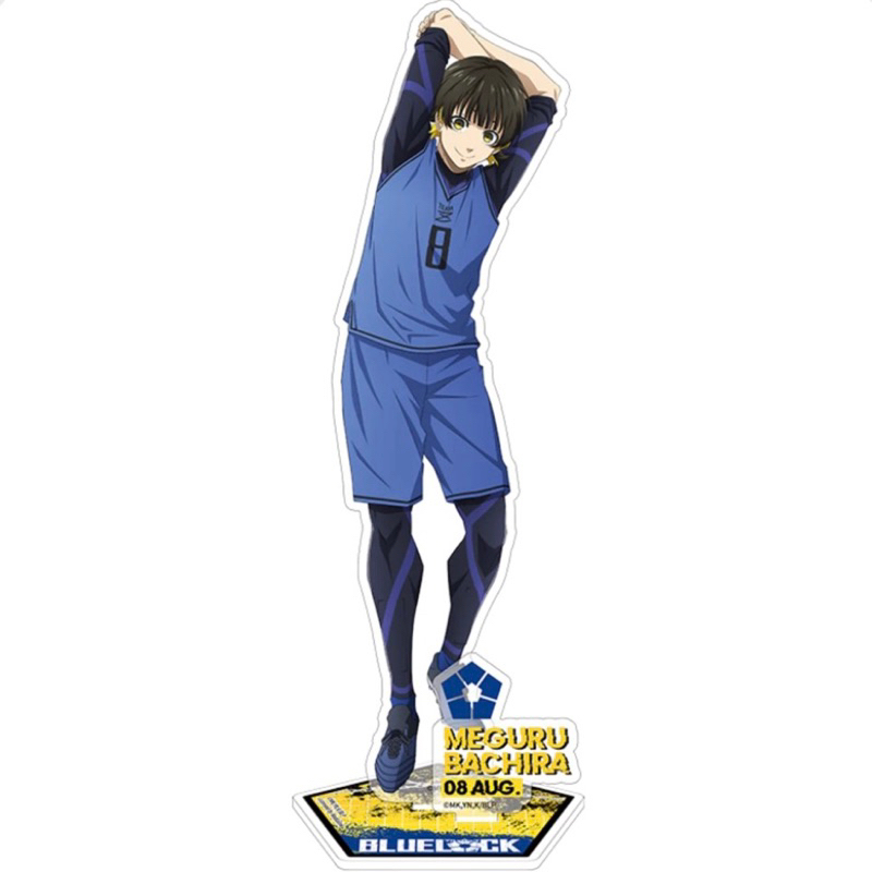Blue Lock standee official merchandise Isagi Kunigami Meguru Bachira ...