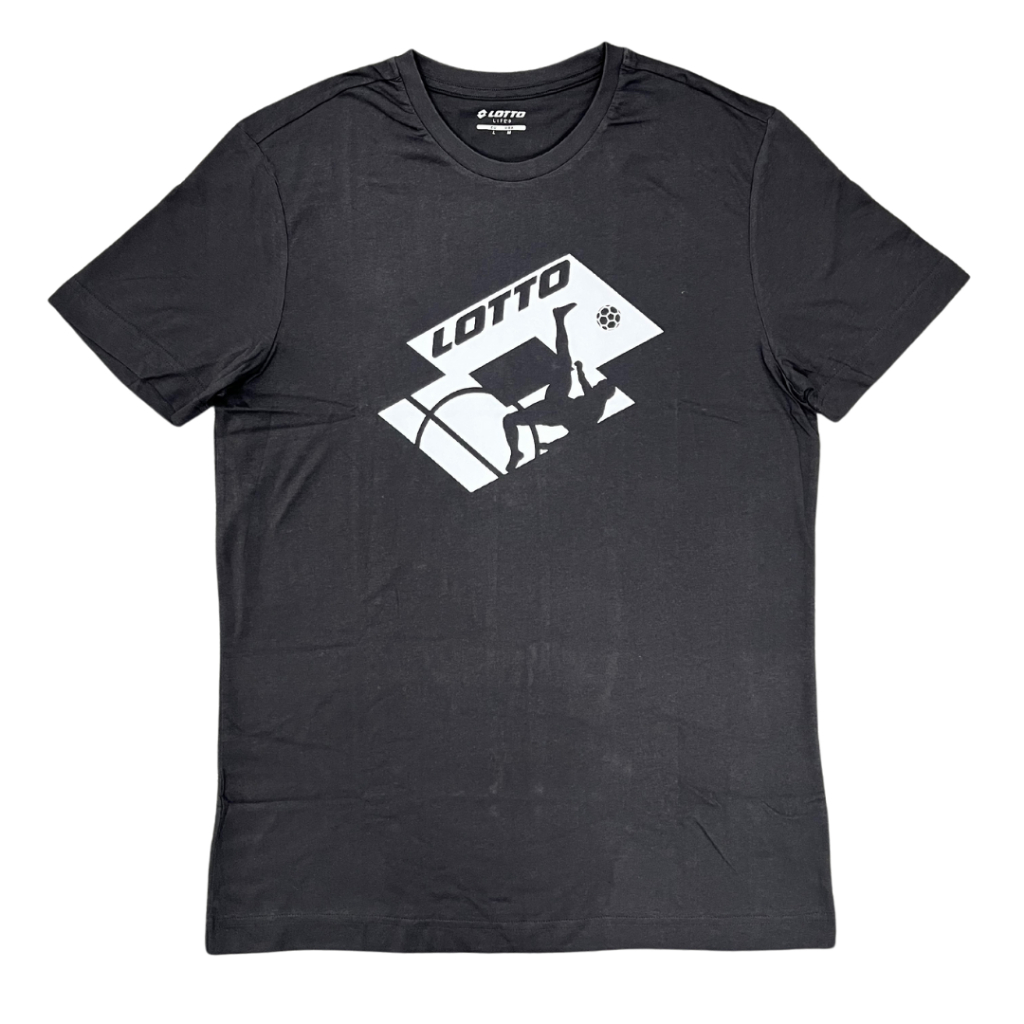 Lotto For Men TEE SOCCER CLUB - Black | Shopee Malaysia