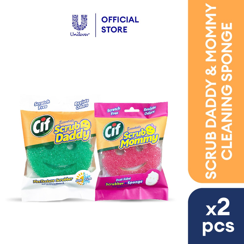 [Value Pack] Cif Scrub Mommy and Daddy Essentials Multipurpose Odor