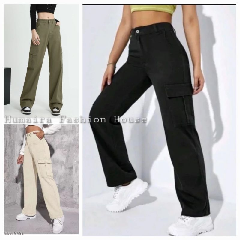 6 POCKET CARGO PANTS FOR WOMEN