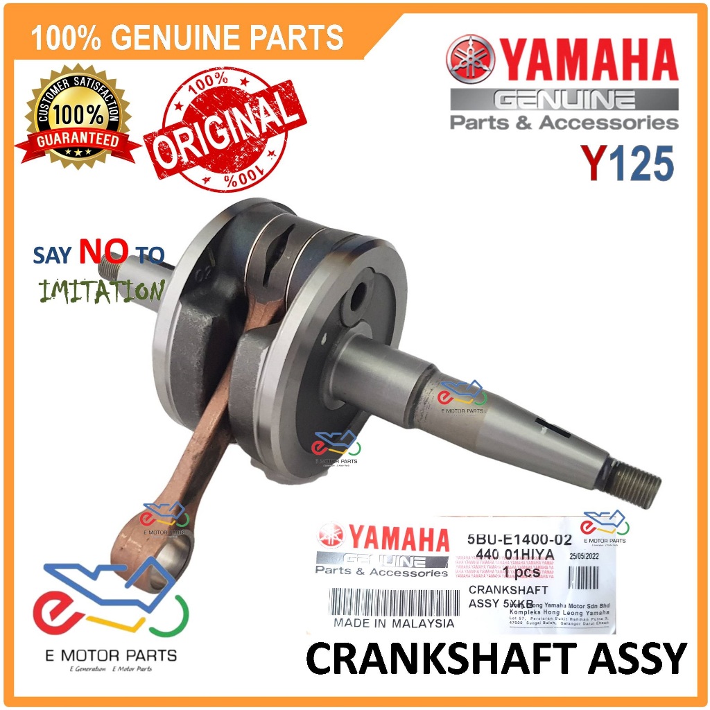Y125 CRANKSHAFT ASSY 125Z 125ZR CRANK WITH CONNECTING ROD [100