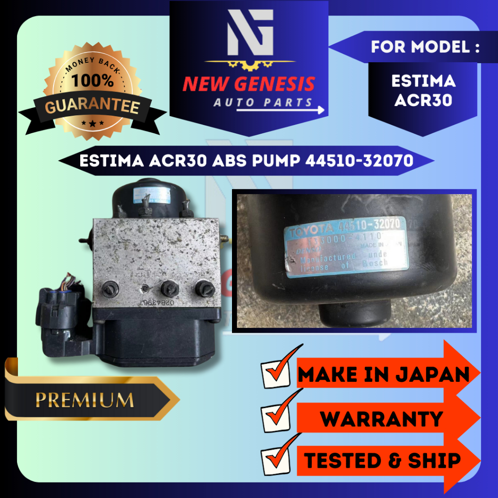 TOYOTA ESTIMA ACR30 ABS PUMP 44510-32070 | Shopee Malaysia