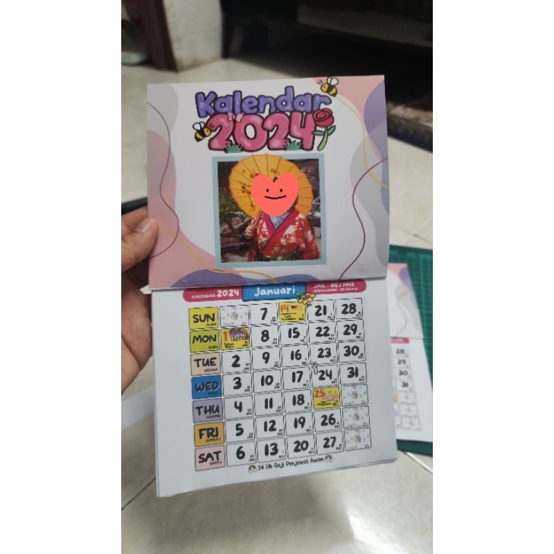 Custom Kalendar Kuda 2024 | Shopee Malaysia