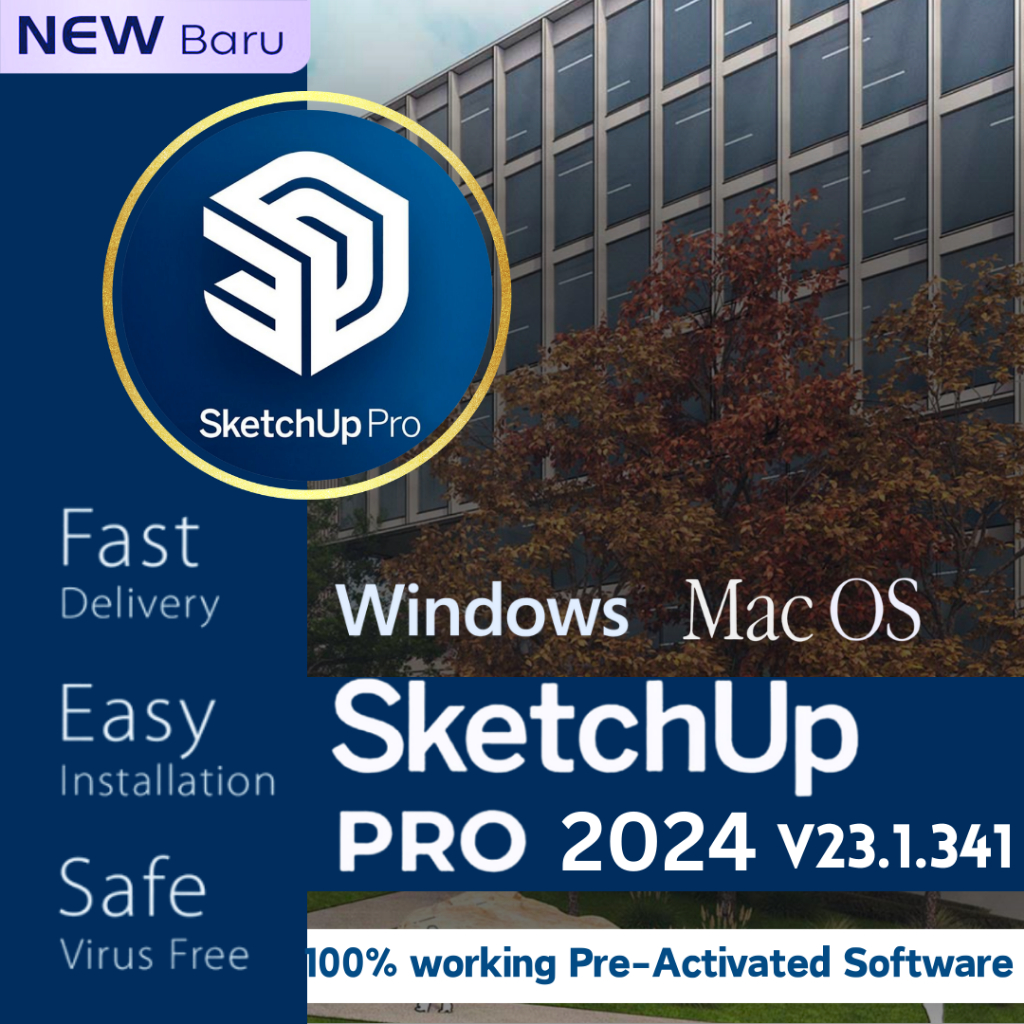 Latest SketchUp Pro 2024 Pre Activated Lifetime Full Version   My 11134207 7r992 Lp3f1hlr8ss82e