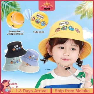 Baby Fishing Hat for Babies Hat Kid Fishing Hat Topi Budak UV Protection Hat  for Kids Topi Bayi Adjustable Hat Babies