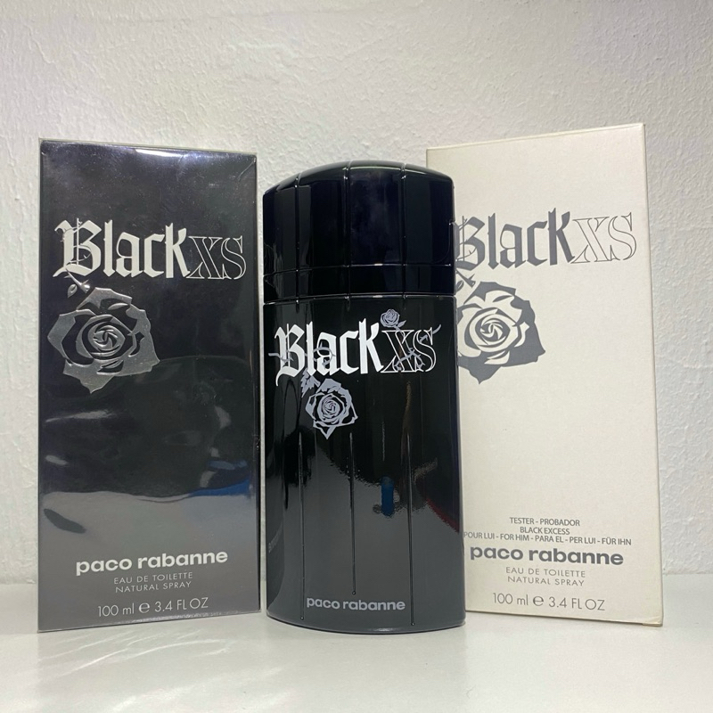 NEW Paco Rabanne Black XS Discontinued Bottle Shopee Malaysia