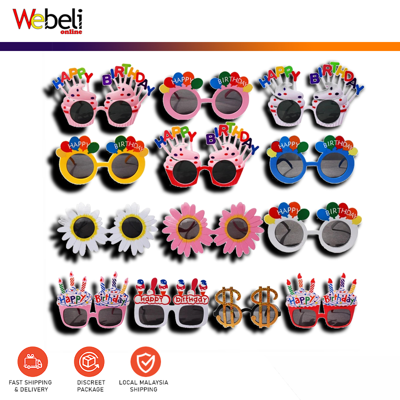 Birthday Sunglasses/Cute Birthday Spec/ Ins Party Glass/Happy Birthday ...