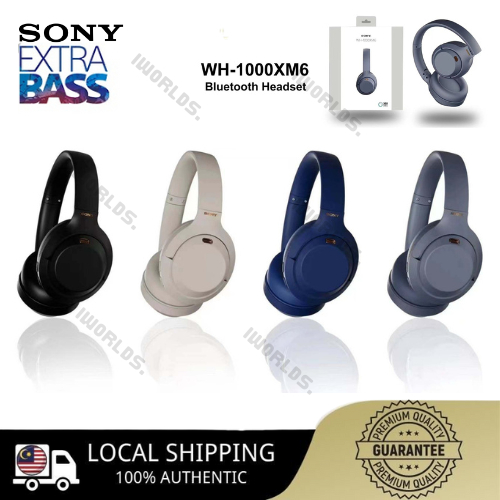 Sony WH1000XM6 Wireless Bluetooth Noise Canceling Headphones Bluetooth 5.0 Headphones with Mic