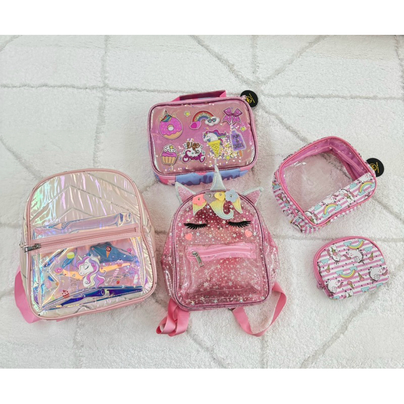 Kid bags kid bagpack unicorn bag Preschool bag kid school bag kid girl bag Shopee Malaysia