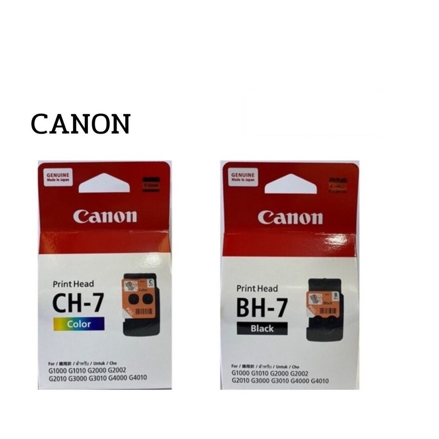 Canon Print head BH-7 Black / CH-7 Color - CH 7 BH 7 G1000 G2000 G3000 ...