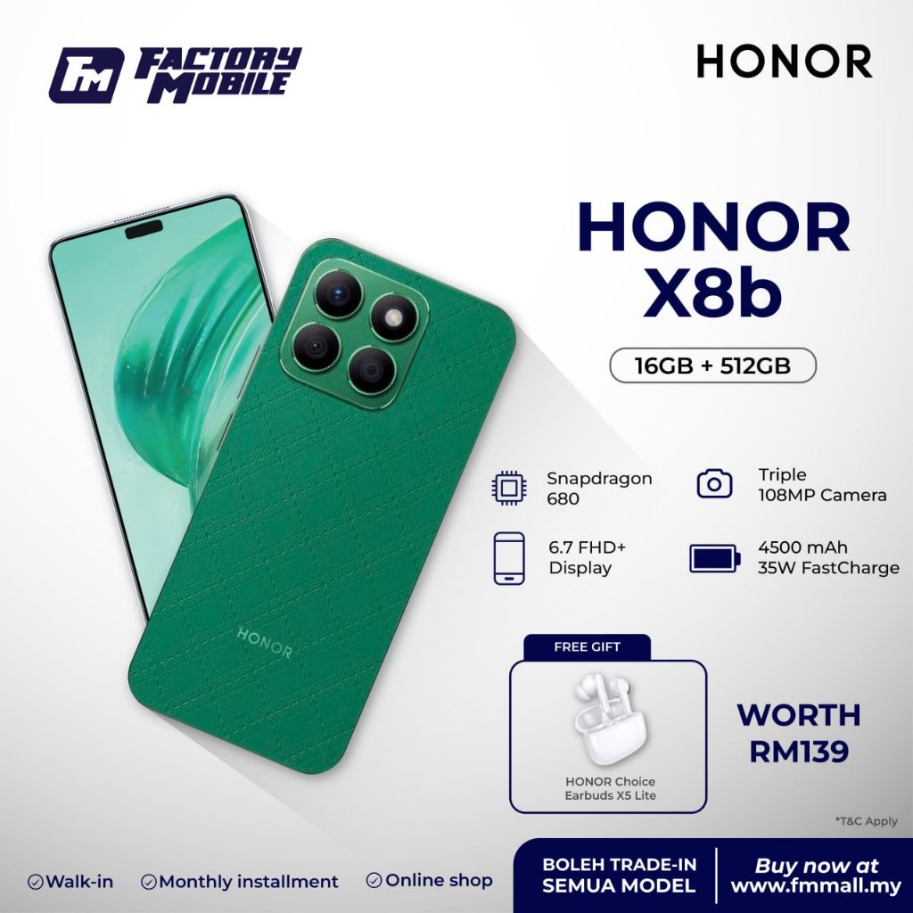 Honor X8B READY STOCK | Shopee Malaysia