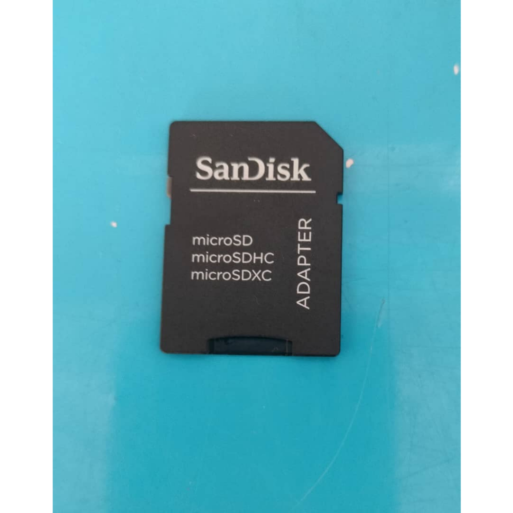 SANDISK MICRO SD TO SD MEMORY CARD ADAPTER(MICRO SD ADAPTER) Shopee