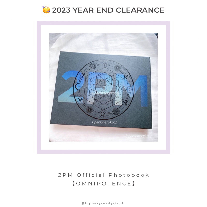 LIMITED 已绝版】2PM [OMNIPOTENCE] 2014 Official Photobook (JUN. K / Nichkhun /  Taecyeon / Woo Young / Junho / Chansung | Shopee Malaysia