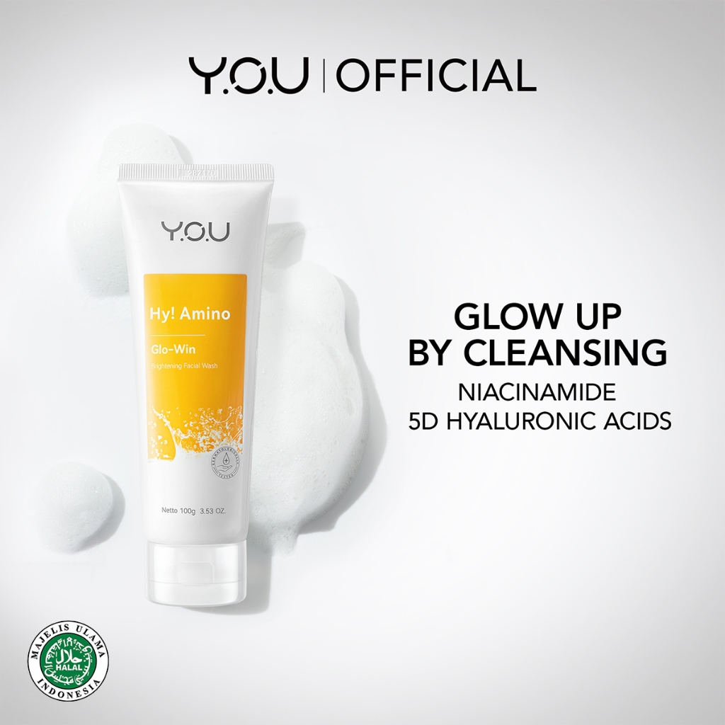 YOU Hy! Amino GloWin Brightening Facial Wash with Niacinamide 5D