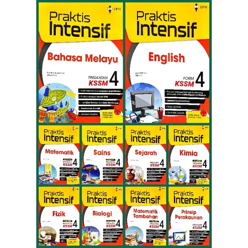 Buku Latihan Praktis Intensif Tingkatan Kssm Eph Shopee