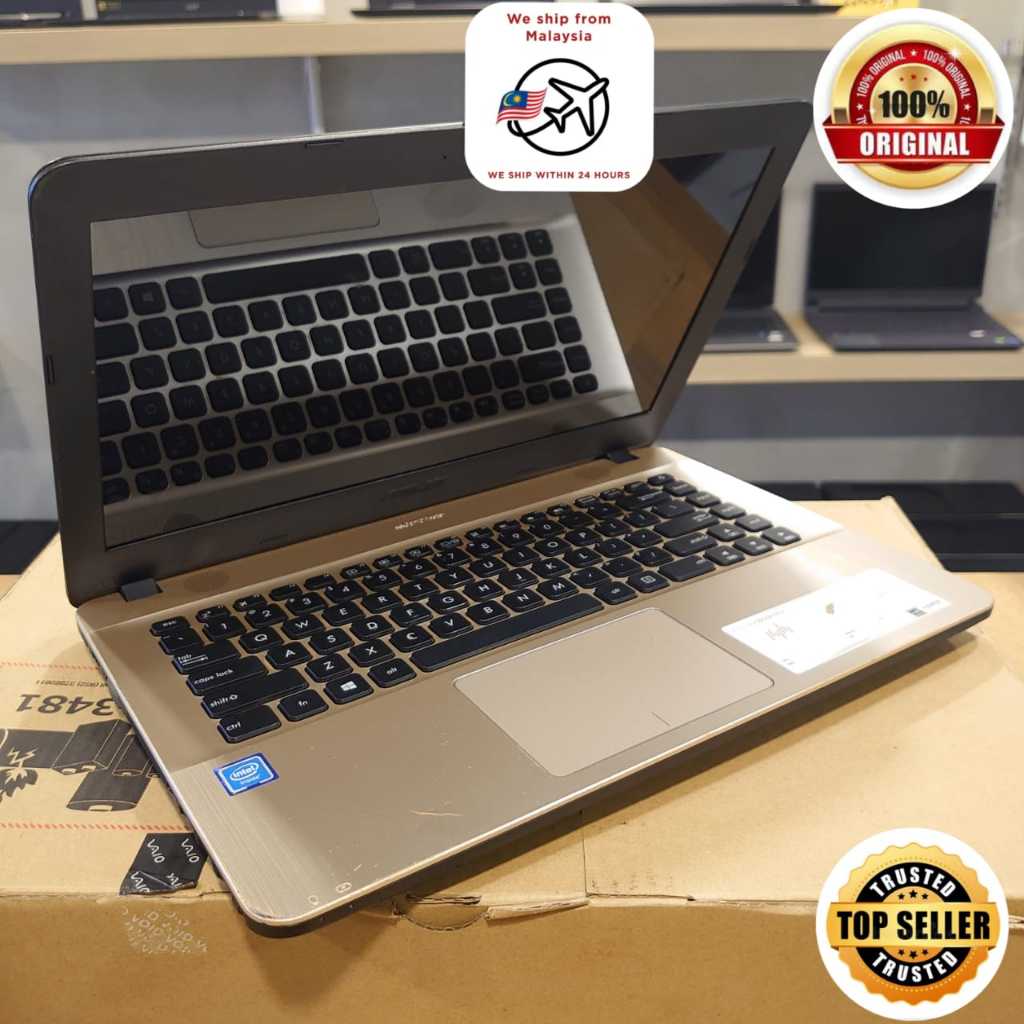 ASUS VIVOBOOK MAX X441M Celeron SLIM LAPTOP 100 ORIGINAL USED