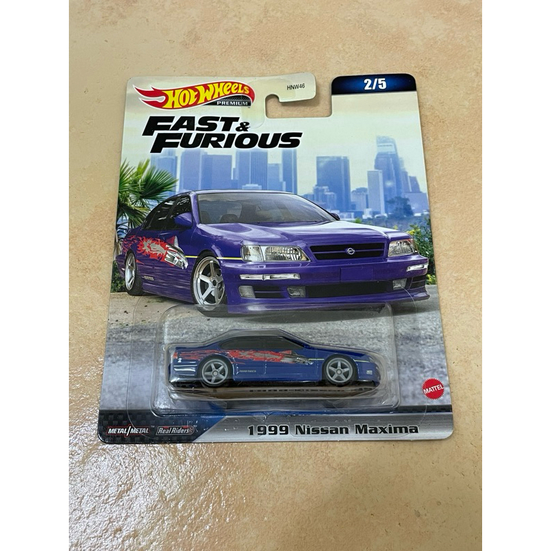 Hot Wheels Premium Fast And Furious 1999 Nissan Maxima | Shopee Malaysia