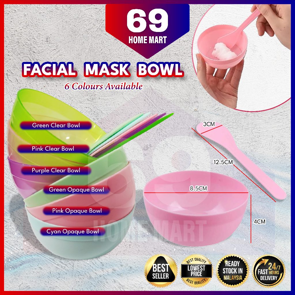 DIY Mask Bowl Set Makeup Bowl Silicone Facial Stick Face Mask Masking