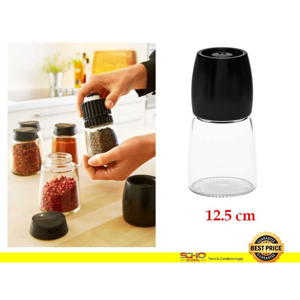 IKEA 365 IHARDIG Spice mill black 12.5 cm Shopee Malaysia