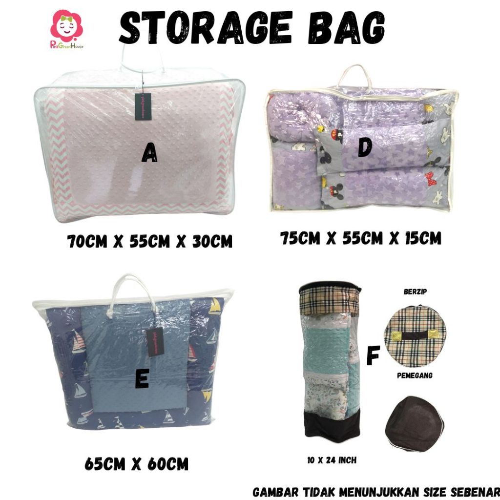 Comforter Bag, Quilt Bag, Babynest Bag, Storage Tilam Baby Newborn
