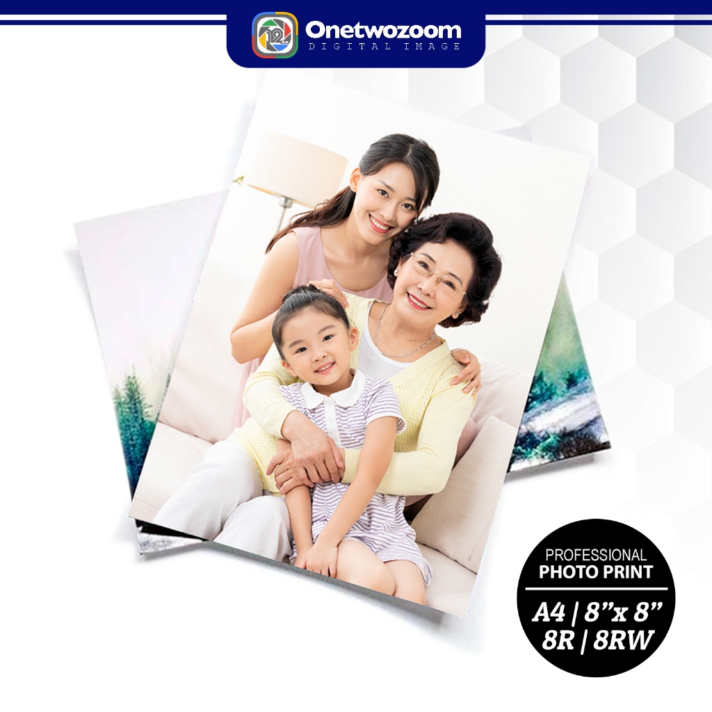 8R | A4 Photo Print | Digital Photo Printing | Large Print | Cuci ...