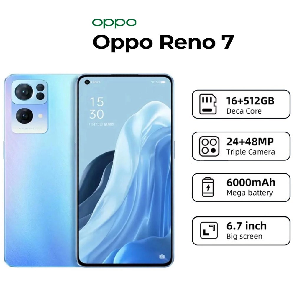 Celular Oppo Reno 7 256GB Gold