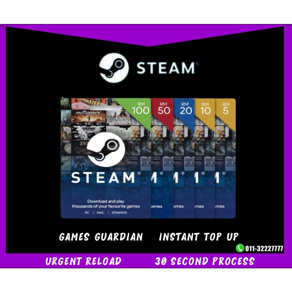 [MY] Steam Wallet | Games PC | PC Game Steam Platform | MYR RM50 | RM80 ...