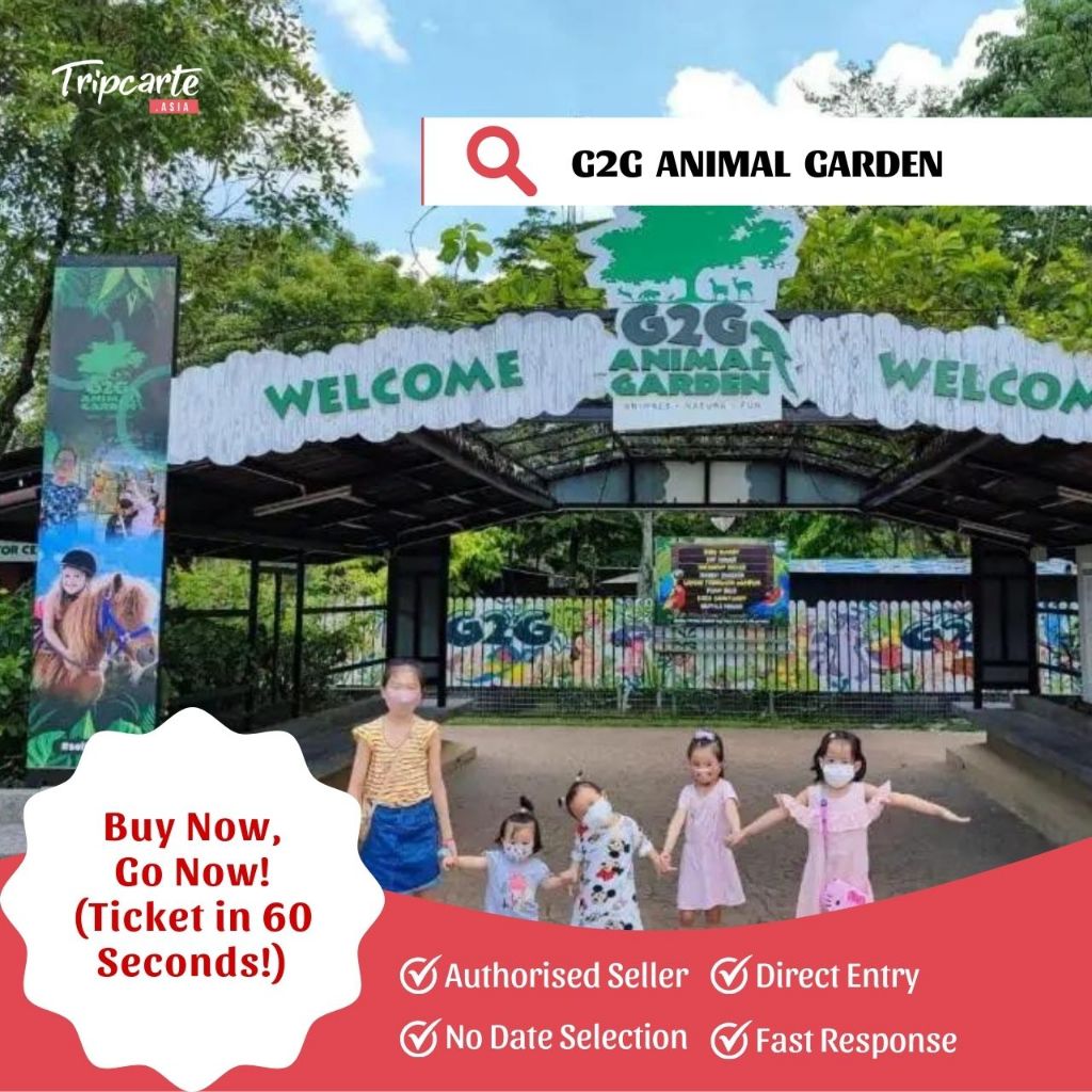 [PROMO DISKAUN 15%] G2G Animal Garden INSTANT TIKET [Tripcarte Asia ...