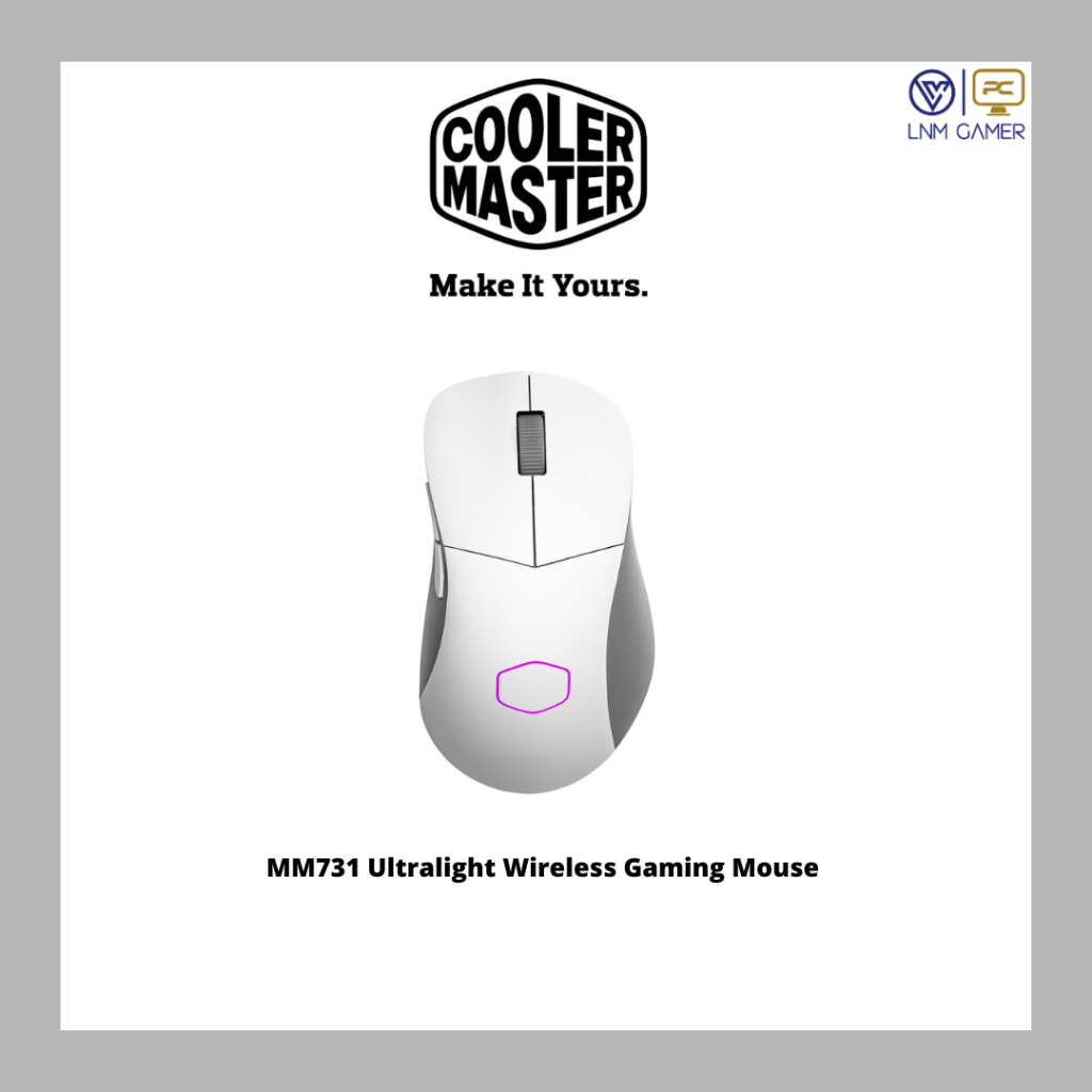 Cooler Master MM731 Ultralight Wireless Gaming Mouse | Shopee Malaysia