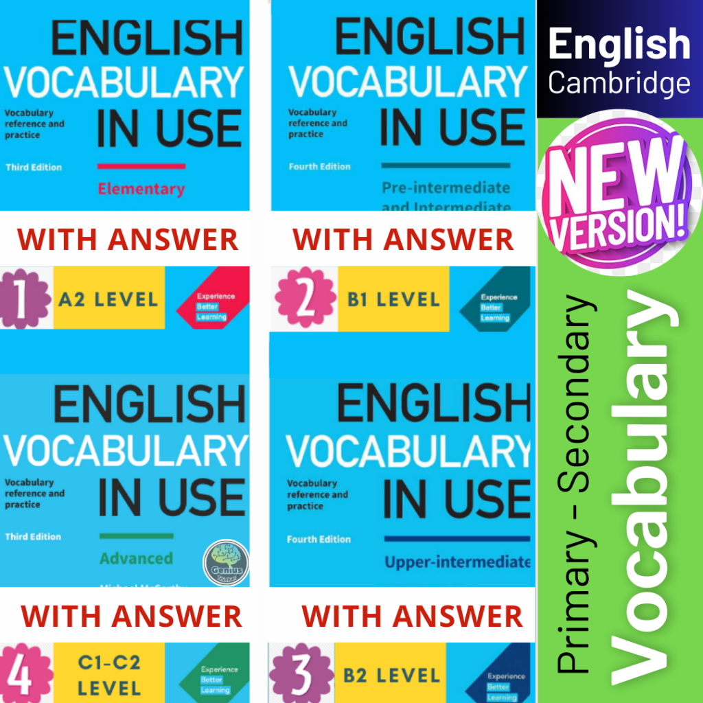 5 English Vocabulary : Primary - Secondary English Vocabulary in Use ...