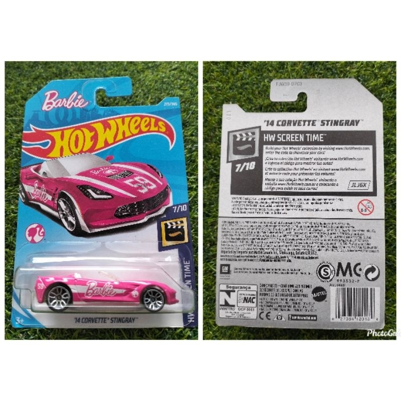 14 corvette stingray hot wheels barbie clearance