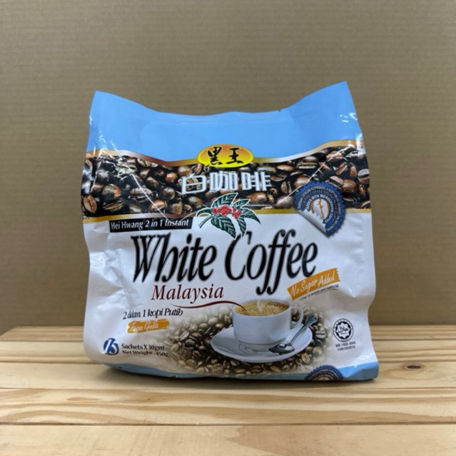 Hei Hwang White Coffee No Sugar Added - 450g | Shopee Malaysia