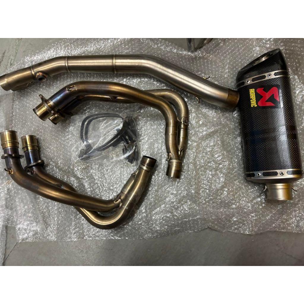 Kawasaki Ninja Zx25r Se Akrapovic Racing Line Carbon Fullsystem Exhaust 