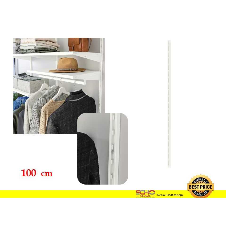 IKEA BOAXEL Wall upright white 100 cm Shopee Malaysia
