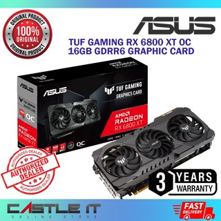 Refurbished: GIGABYTE AORUS Radeon RX 6800 XT MASTER 16G Graphics