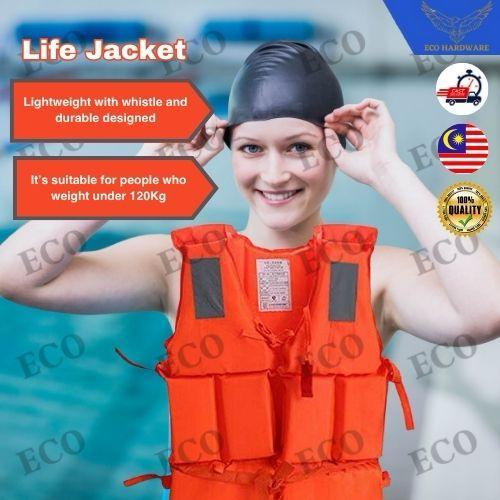 Adult Swimming Life Jacket Vest Marine Polyester Life Jacket With ...