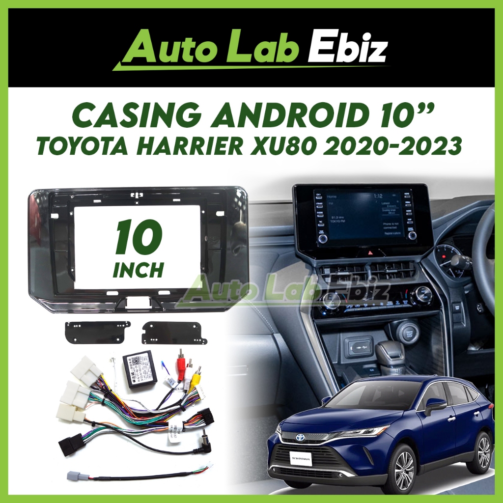 Toyota Harrier Xu80 2020 2023 Android Player Casing 10 Inch With