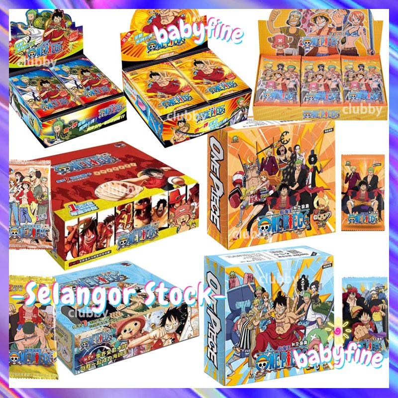 уарready Codуастнр100 Oriтнр150pcs 240 Pcs Kartu Anime One Piece 1 Box Grosir