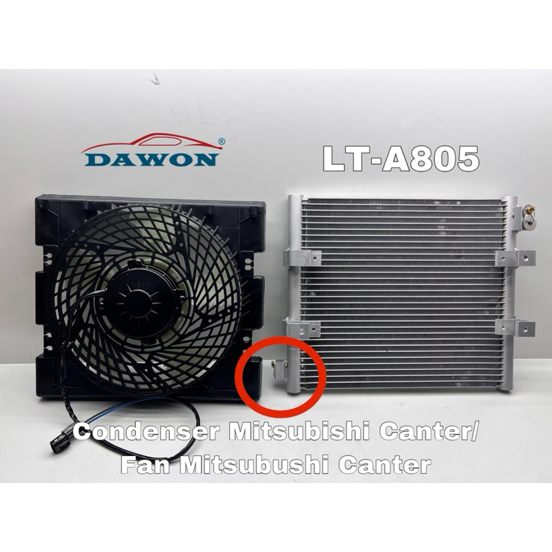 Condenser & Fan Mitsubushi Canter ️ [TRUCK AIRCOND] | Shopee Malaysia