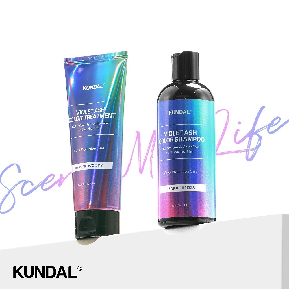 KUNDAL] Violet Ash Shampoo + Treatment Set | Shopee Malaysia