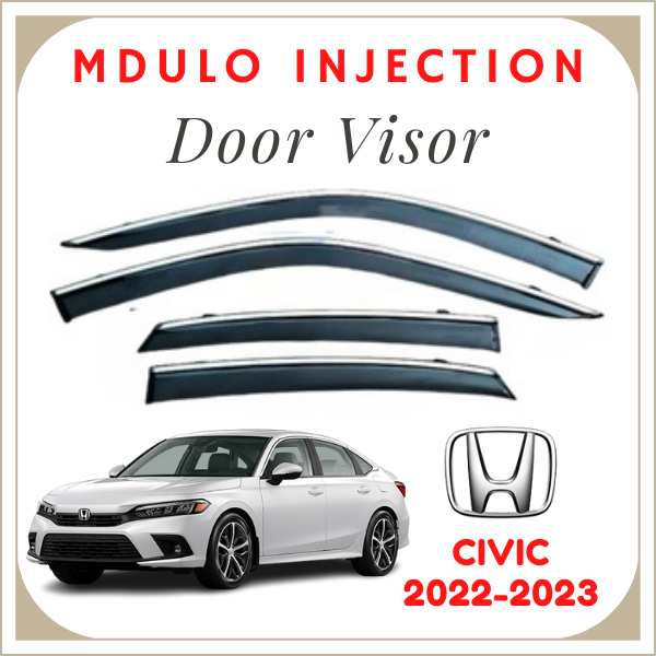 Honda OEM 22-Current Civic Hatchback Door Visor main image 1