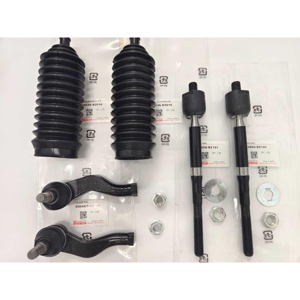 Perodua Alza (1 SET) Tie Rod End/Rack End/Steering Boot Cover Daihatsu
