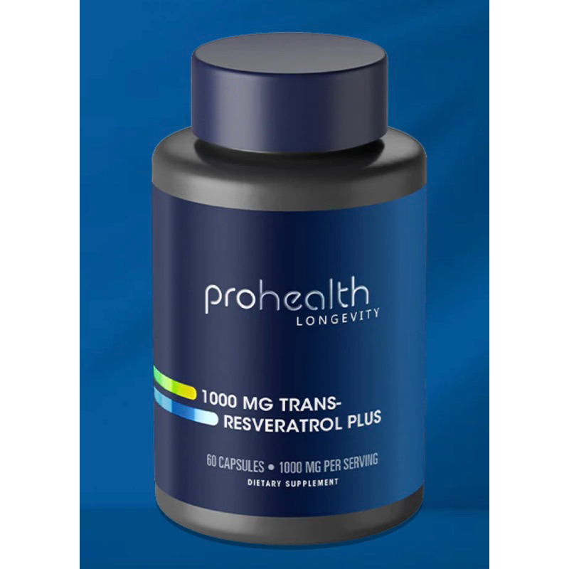Exp 01/26 ProHealth Longevity 1000 mg Trans Resveratrol Plus 420 mg