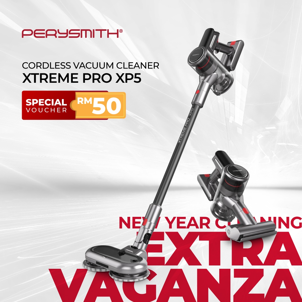PerySmith Cordless Vacuum Cleaner Xtreme Pro Series XP5 Shopee Malaysia