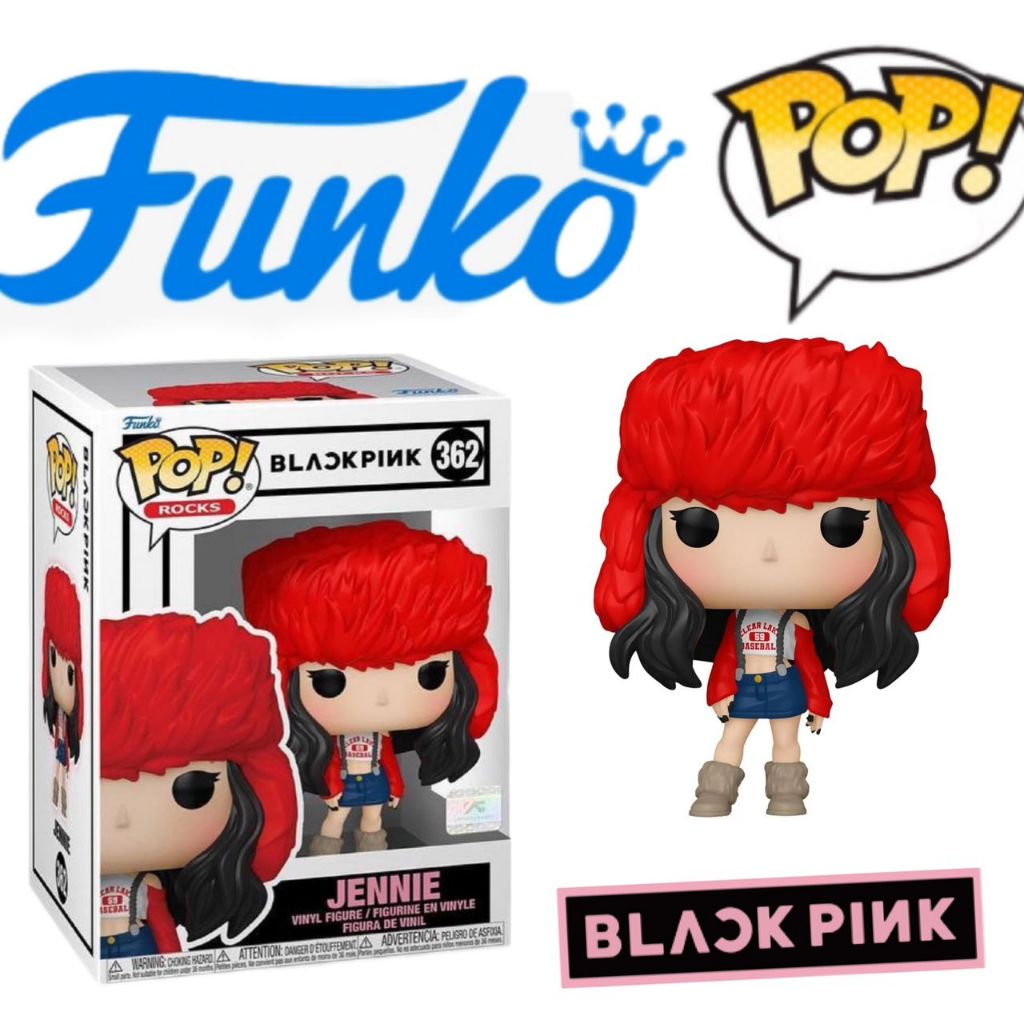 Original Funko Pop Vinyl Rocks Blackpink 362 Jennie 76603 Collection