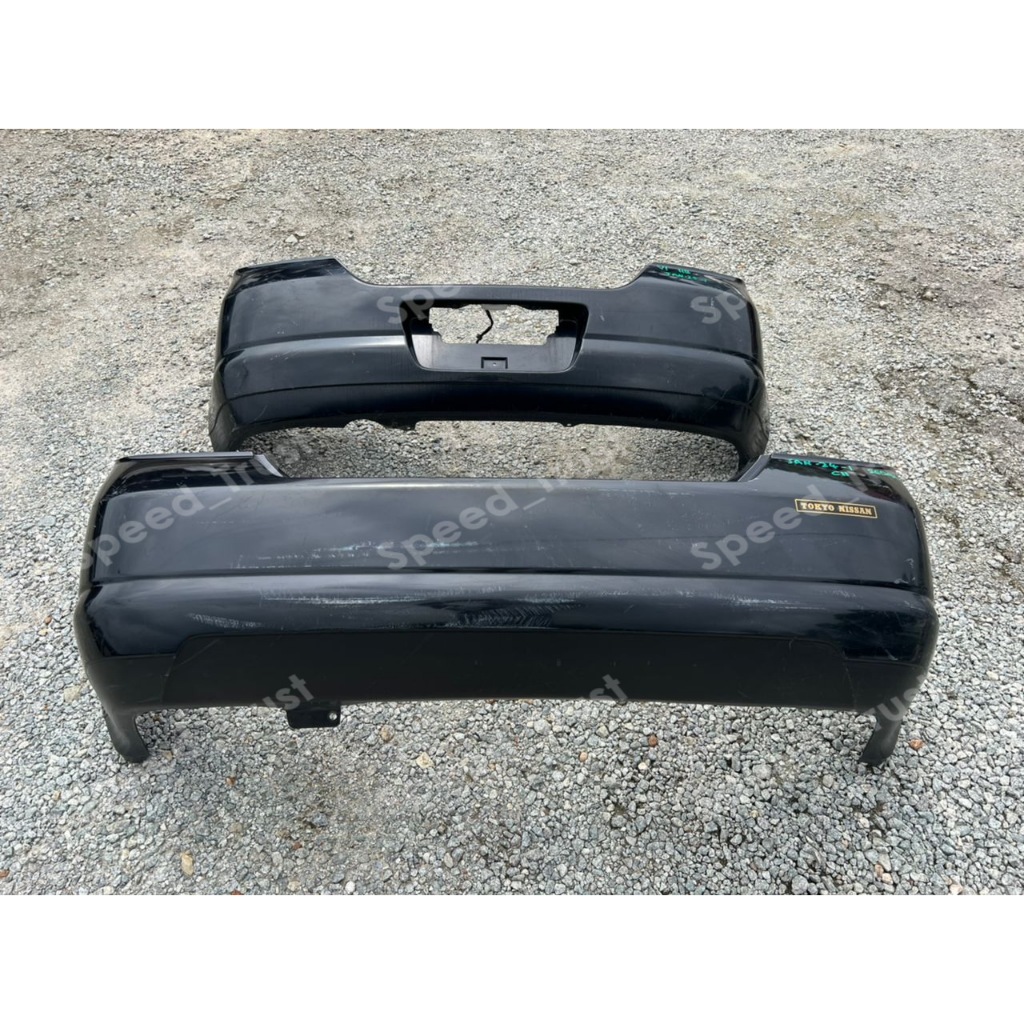 JDM Used Original Rear Bumper Belakang Sedan & Hatchback Nissan Latio ...